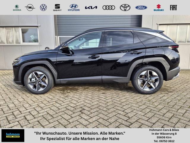Hyundai TUCSON - Trend 1.6 T-GDI 150PS Automatik TZ 2026 Teil-Leder Sitzheizung v+h Lenkradheizung Klimaautomatik Navi Touchscreen DAB+ Apple CarPlay + Android Auto PDC R&uuml;ckf.-Kamera Matrix-LED-Scheinw.