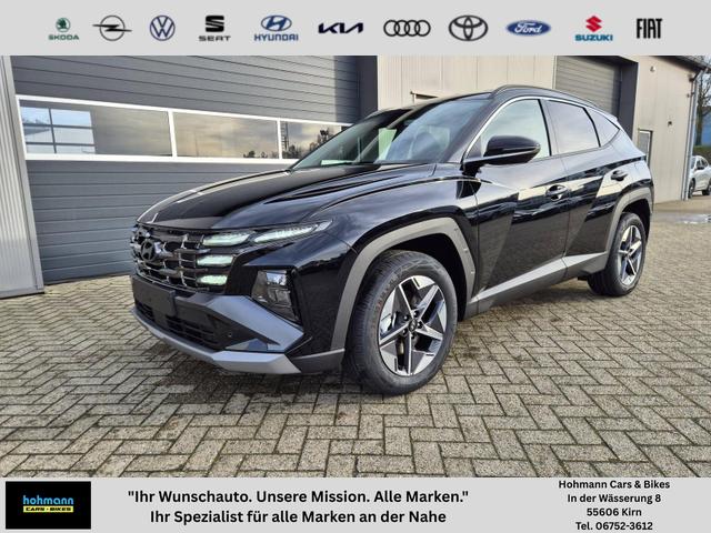 Hyundai TUCSON - Trend 1.6 T-GDI 150PS Automatik TZ 2026 Teil-Leder Sitzheizung v+h Lenkradheizung Klimaautomatik Navi Touchscreen DAB+ Apple CarPlay + Android Auto PDC R&uuml;ckf.-Kamera Voll-LED-Scheinw.