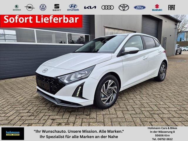 Hyundai i20 - 1.0 T-GDI 90PS Trend 5-t&uuml;rig Klimaautomatik Sitzheizung Lenkradheizung R&uuml;ckf.Kamera PDC Apple CarPlay Android Auto Tempomat Touchscreen 16"LM