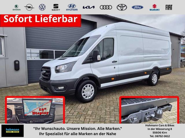 Ford Transit - 350 L4H3 2.0 EcoBlue 130PS Trend Heckantrieb 3,5t 2-Sitzer AHK Sitzheizung Frontscheibe beheizb. Klimaautomatik Navi PDC v+h Bluetooth DAB Apple CarPlay Android Auto Tempomat Ganzj.Reifen