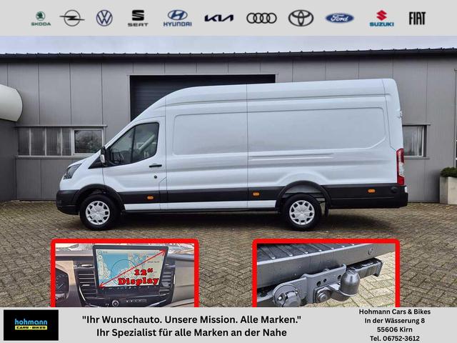 Ford Transit - 350 L4H3 2.0 EcoBlue 130PS Trend Heckantrieb 3,5t 2-Sitzer AHK Sitzheizung Frontscheibe beheizb. Klimaautomatik Navi PDC v+h Bluetooth DAB Apple CarPlay Android Auto Tempomat Ganzj.Reifen