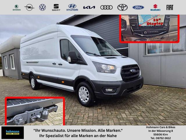 Ford Transit - 350 L4H3 2.0 EcoBlue 130PS Trend Heckantrieb 3,5t 2-Sitzer AHK Sitzheizung Frontscheibe beheizb. Klimaautomatik Navi PDC v+h Bluetooth DAB Apple CarPlay Android Auto Tempomat Ganzj.Reifen