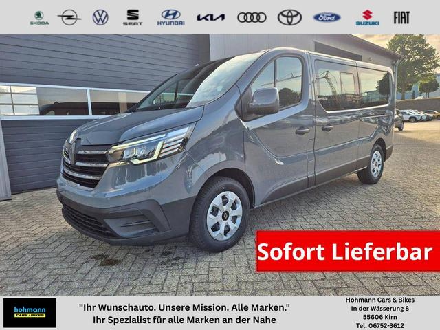 Renault Trafic - Combi L2 2.0 dCi 150PS Grand Evolution 9-Sitzer Rollstuhlrampe Rollstuhlsicherung Schiebet&uuml;r l+r Klima v+h DAB Bluetooth Touchscreen Apple CarPlay Android Auto PDC R&uuml;ckf.Kamera