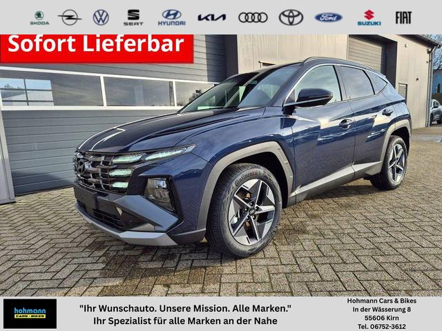 Hyundai TUCSON - Trend 1.6 T-GDI 150PS Automatik TZ 2026 Teil-Leder Sitzheizung v+h Lenkradheizung Klimaautomatik Navi Touchscreen DAB+ Apple CarPlay + Android Auto PDC R&uuml;ckf.-Kamera Matrix-LED-Scheinw.