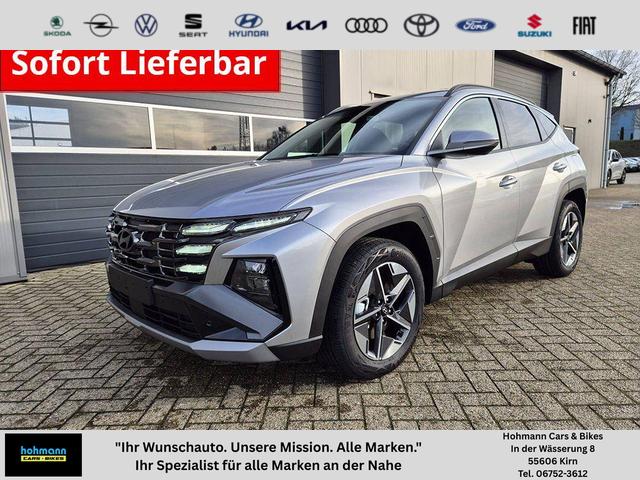Hyundai TUCSON - Trend 1.6 T-GDI 150PS Automatik TZ 2026 Teil-Leder Sitzheizung v+h Lenkradheizung Klimaautomatik Navi Touchscreen DAB+ Apple CarPlay + Android Auto PDC R&uuml;ckf.-Kamera Matrix-LED-Scheinw.