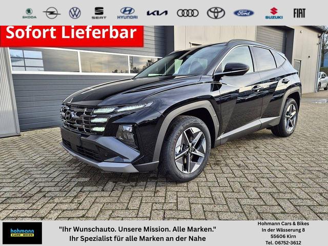 Hyundai TUCSON - Trend 1.6 T-GDI 150PS Automatik TZ 2026 Teil-Leder Sitzheizung v+h Lenkradheizung Klimaautomatik Navi Touchscreen DAB+ Apple CarPlay + Android Auto PDC R&uuml;ckf.-Kamera Matrix-LED-Scheinw.