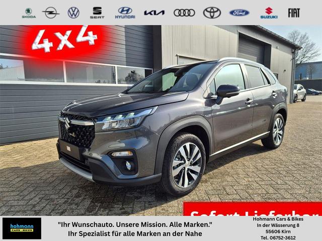 Suzuki S-Cross - Comfort+ 110PS MHEV 4x4 ALLGRIP 1.4 Boosterjet Teilleder Navi Klimaautomatik Sitzheizung ACC PDC v+h 4x Kamera Suzuki-Radio Apple CarPlay Android Auto Touchscreen 2xKeyless 17-LM