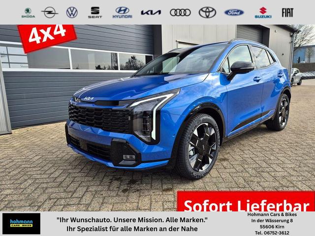 Kia Sportage - 1.6 T-GDi 180PS 4x4 AWD Automatik GT-Line NEUES MODELL MY26 FACELIFT Teil-Leder 19"LM Sitzheizung v+h Lenkradheizung Klimaautomatik ACC Navi Bluetooth Touchscreen Apple CarPlay Android Auto PDC R&uuml;ckf.Kamera 2x Keyless