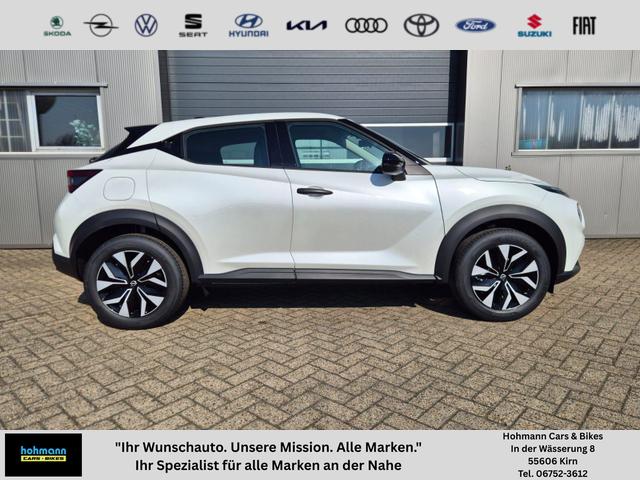 Nissan Juke - 1.0 DIG-T 114PS Acenta Klimaautomatik Sitzheizung R&uuml;ckf.Kamera Bluetooth Touchscreen wireless Apple CarPlay Android Auto