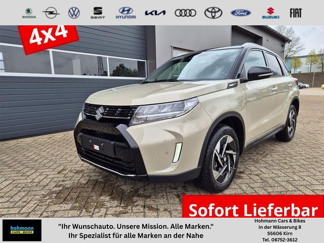 Suzuki Vitara - Comfort+ 110PS MHEV 4x4 ALLGRIP 1.4 Boosterjet Allrad Teilleder mit Alcantara Navi Klimaautomatik Sitzheizung ACC PDC v+h R&uuml;ckf.Kamera Suzuki-Radio Apple CarPlay Android Auto Touchscreen 2xKeyless 17-LM