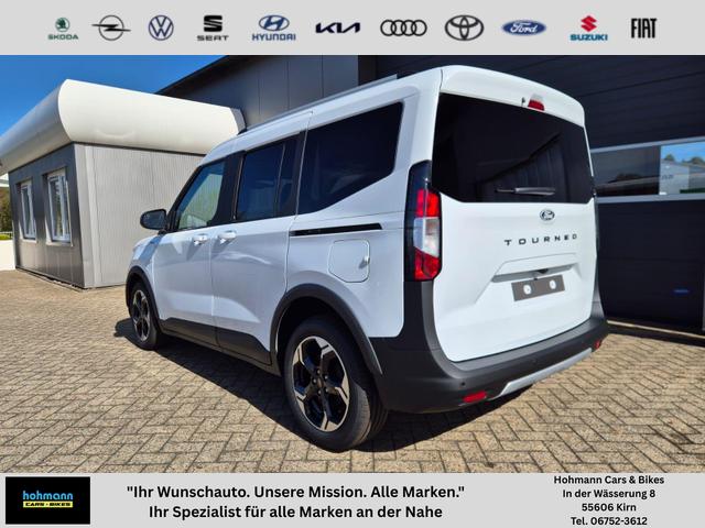 Ford Tourneo Courier - 1.0 EcoBoost 125PS Active Teil-Leder Sitzheizung Lenkradheizung Klimaautomatik PDC v+h R&uuml;ckf.-Kamera ACC TWA Frontscheibe beheizb. Ford-Navi SYNC4 Apple CarPlay + Android Auto