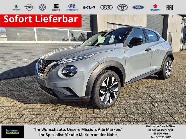 Nissan Juke - 1.0 DIG-T 114PS Acenta Klimaautomatik Sitzheizung R&uuml;ckf.Kamera Bluetooth Touchscreen wireless Apple CarPlay Android Auto