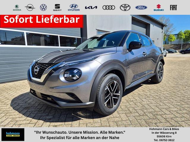 Nissan Juke - 1.0 DIG-T 114PS N-Connecta Teil-Leder Klimaautomatik PDC v+h R&uuml;ckf.Kamera Bluetooth Touchscreen Apple CarPlay Android Auto 17"LM