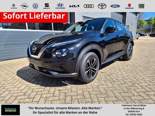 Nissan Juke - 1.0 DIG-T 114PS N-Connecta Teil-Leder Klimaautomatik PDC v+h R&uuml;ckf.Kamera Bluetooth Touchscreen Apple CarPlay Android Auto 17"LM