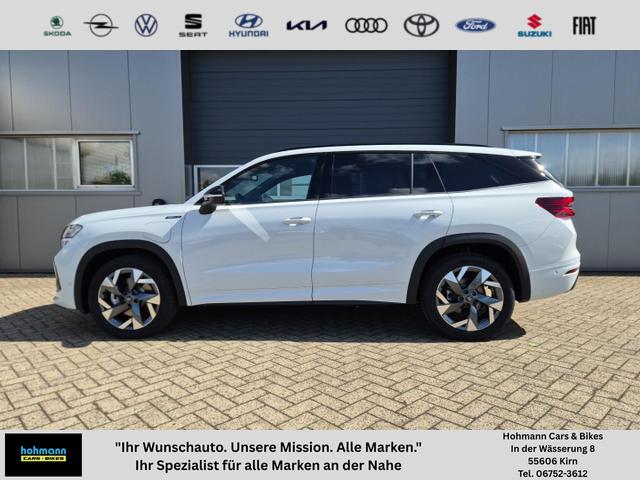 Skoda Kodiaq - Sportline 1.5 TSI 204PS PHEV DSG schwenkb. AHK elektr. PanoDach HUD Alcantara PDC v+h 360&deg;Kamera CANTON Sound Klimaautomatik Sitzheizung Lenkradheizung Navi Apple CarPlay Android Auto 2xKeyless 19"LM vollelektr. Reichweite 116KM