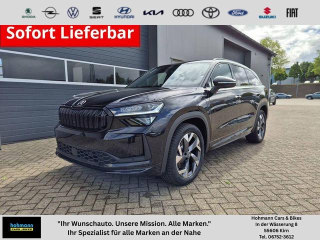 Skoda Kodiaq - Sportline 1.5 TSI 204PS PHEV DSG schwenkb. AHK elektr. PanoDach HUD Alcantara PDC v+h 360&deg;Kamera CANTON Sound Klimaautomatik Sitzheizung Lenkradheizung Navi Apple CarPlay Android Auto 2xKeyless 19"LM vollelektr. Reichweite 116KM