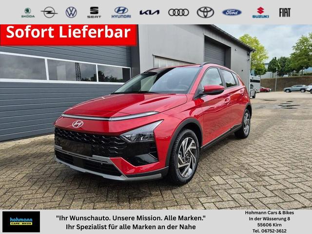 Hyundai BAYON - Trend 1.0 T-GDI 90PS Klimaautomatik R&uuml;ckf.Kamera Parksensoren Sitzheizung Lenkradheizung Bluetooth Touchscreen Tempomat Apple CarPlay + Android Auto 16"LM