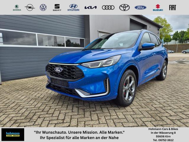 Ford Kuga - ST-Line X 243PS PHEV Automatik HuD Matrix-LED schwenkb. AHK elektr. PanoDach Sitzheizung v+h Lenkradheizung Frontscheibe beheizb. Navi SYNC4 Apple CarPlay Android Auto Touchscreen PDC 4xKamera 2xKeyless B+O Sound 18"LM vollelektr. Reichweite 65K