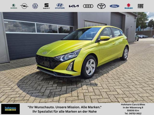Hyundai i20 - 1.0 T-GDI 90PS 5-t&uuml;rig Sitzheizung Lenkradheizung R&uuml;ckf.Kamera PDC Klima Apple CarPlay Android Auto Tempomat Touchscreen