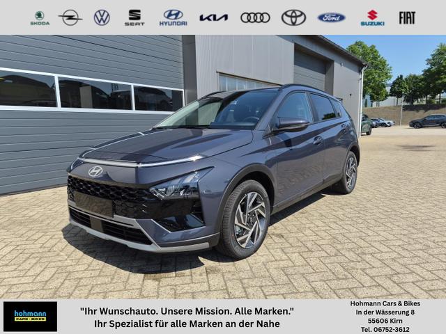 Hyundai BAYON - Trend 1.0 T-GDI 90PS Klimaautomatik R&uuml;ckf.Kamera Parksensoren Sitzheizung Lenkradheizung Bluetooth Touchscreen Tempomat Apple CarPlay + Android Auto 16"LM