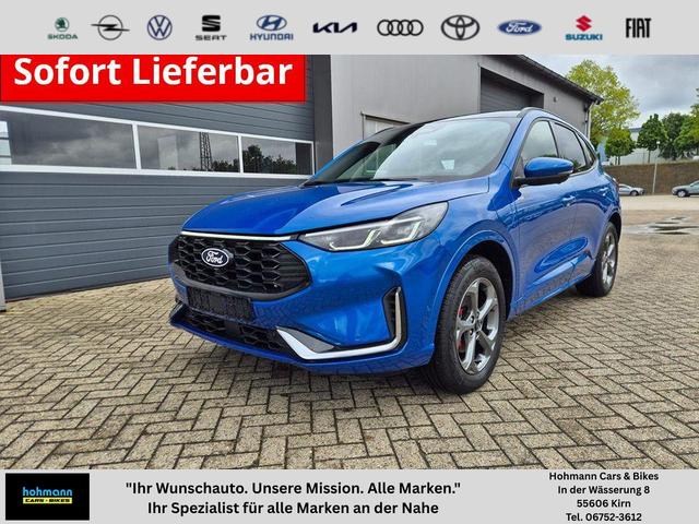 Ford Kuga - ST-Line X 243PS PHEV Automatik HuD Matrix-LED schwenkb. AHK elektr. PanoDach Sitzheizung v+h Lenkradheizung Frontscheibe beheizb. Navi SYNC4 Apple CarPlay Android Auto Touchscreen PDC 4xKamera 2xKeyless B+O Sound 18"LM vollelektr. Reichweite 65KM