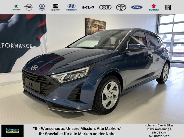 Hyundai i20 - GO 1.2 MPI 58 kW (79 PS) Licht Paket! Navigationssystem, Bluetooth, DAB, Klimaanlage, Rückfahrkamera, Apple CarPlay, Android Auto, PDC hinten, Sitzheizung, Lenkradheizung, Spurassistent, Tempomat uvm.