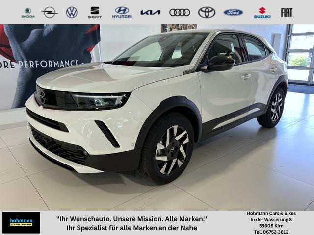Opel Mokka - Elegance 1.2 100 kW (136 PS) Klimaautomatik, Sitzheizung, Lenkradheizung, Abstandstempomat, Einparkhilfe, Rückfahrkamera, Bluetooth, Apple CarPlay, Android Auto, LED-Scheinwerfer, Voll Digitales Cockpit, 17 Zoll Leichtmetallfelgen, uvm.