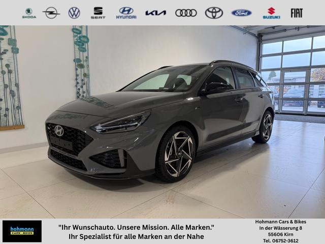 Hyundai i30 - N Line 1.5 T-GDI 48V 7DCT 103 kW (140 PS) Lenkradheizung, Sitzheizung, 2-Zonen-Klimaautomatik, DAB, Android Auto, Apple CarPlay, Einparkhilfe vorne und hinten, Rückfahrkamera, LED-Scheinwerfer, 18 Zoll Leichtmetallfelgen, uvm.