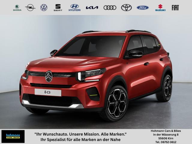 Citro&euml;n &euml;-C3 - VTR Sport 113PS/83kW 44kKWh 2026 320KM WLTP +17"Alu +EcoLED +RFK +PDC +Sitzhzg +Lenkradhzg +Frontscheibenhzg +Klimaautomatik +Navi +10"Touch +WirelessCarPlay +WirelessCharging +AdvancedComfortSitze