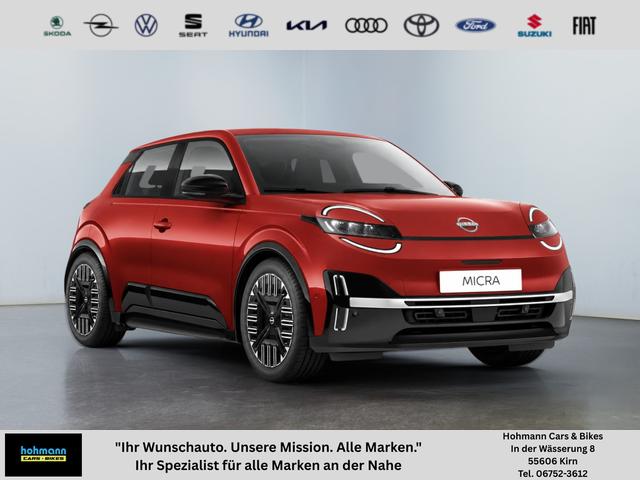 Nissan Micra - Advance 150PS/110kW 52kWh 2026 *415km WLTP* | +SHZ +Bhzb.Lenkrad +6-fach Fahrersitz +Google Navi +Adaptiver Tempomat +Induktive laden +W&auml;rmepumpe