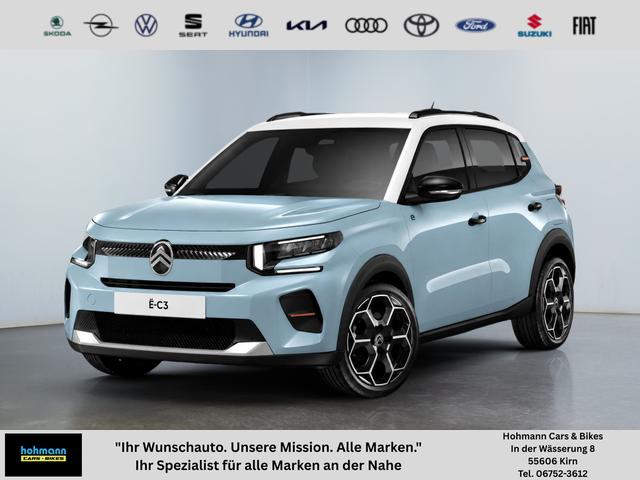 Citro&euml;n &euml;-C3 - VTR Sport 113PS/83kW 44kKWh 2026 320KM WLTP +17"Alu +EcoLED +RFK +PDC +Sitzhzg +Lenkradhzg +Frontscheibenhzg +Klimaautomatik +Navi +10"Touch +WirelessCarPlay +WirelessCharging +AdvancedComfortSitze