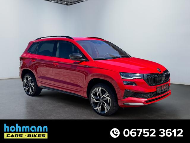 Skoda Karoq - 1,5 TSI DSG Sportline 2ZKli ACC Cant 4xSHZ PDC Kam 5JG