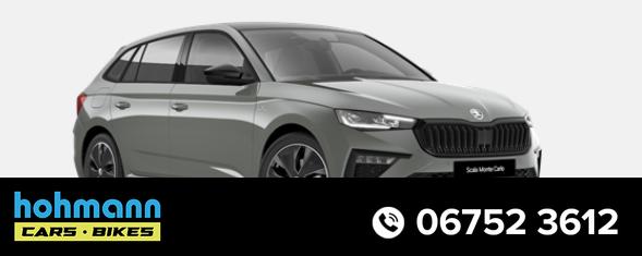 Skoda Scala - Monte Carlo Angebot f. Menschen mit Behinderung ab 50 %! 1.0 TSI 115PS, Panoramadach, 17"Alu, Climatronic, MATRIX-LED, Kessy, Verlängerte Heckscheibe, SunSet, Parksensoren vorn/hinten, Rückfahrkamera, Tempomat, Winter-Paket, Sport-M-Lederlenkrad beheizt, Virtual Co
