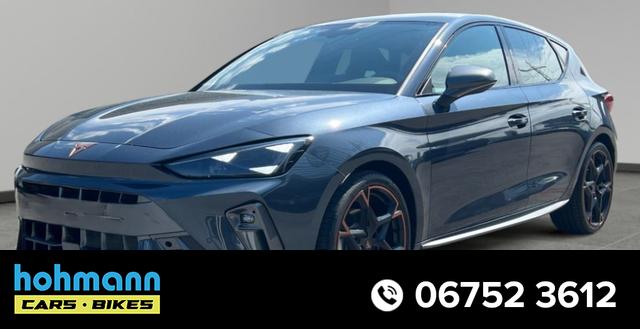 Cupra Leon - Basis 1.5 TSI 150PS 6-Gang, 5 Jahre Garantie, 18" Alufelgen, Voll-LED-Scheinwerfer, 3Z-Climatronic, ACC/Tempomat, Digitales Cockpit, Full Link, Parksensoren v/h, Privacy-Glas, Multifunktions-Lederlenkrad, LED-Nebelscheinwerfer