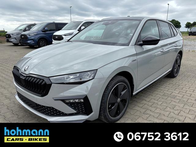 Skoda Scala - Monte Carlo 1.0 TSI 115PS DSG, STAHL-GRAU, Panoramadach, 17"Alu, Climatronic, MATRIX-LED, Kessy, Verlängerte Heckscheibe, SunSet, Parksensoren vorn/hinten, Rückfahrkamera, Tempomat, Winter-Paket, Sport-M-Lederlenkrad beheizt, Virtual Cockpit, Radio 8", SmartLin