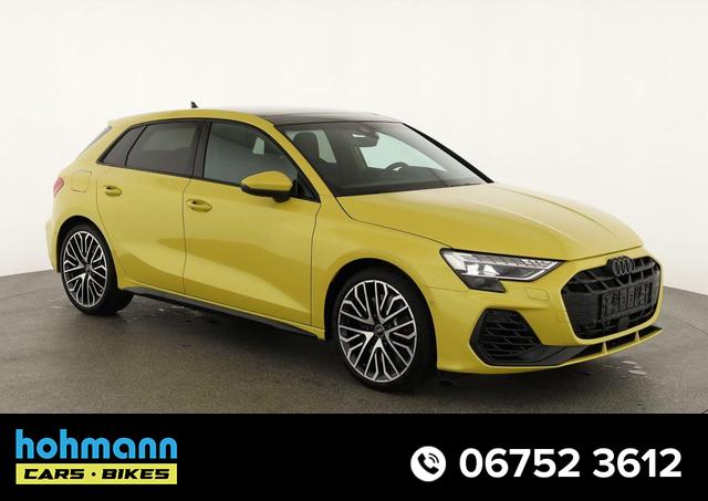 Audi S3 - 2.0 TFSI quattro Sportback quattro, Pano, 19-Zoll, Matrix, Optik schwarz, Kamera, el. Klappe, 4-J Garantie