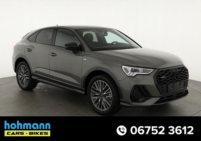 Audi Q3 Sportback - 40 TDI quattro S line qu S-LINE, AHK, 19-Zoll, Optik schwarz, Navi, Kamera, el. Klappe