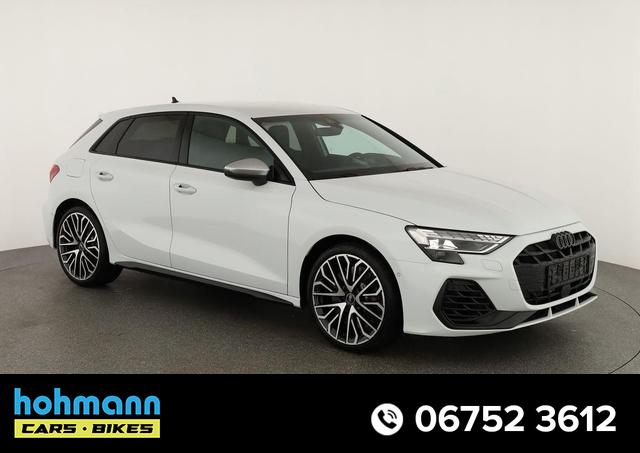 Audi S3 - 2.0 TFSI quattro Sportback quattro, 19-Zoll, Matrix, Optik schwarz, Kamera, el. Klappe, 4-J Garantie