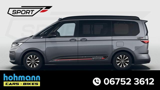 Volkswagen T7 California - Beach (MV Cali) 2.0TSI DSG Sport Edition 8 Fach GV5 Elegance+
