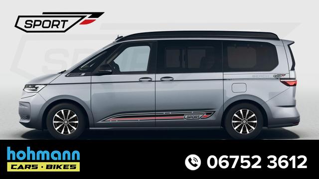 Volkswagen T7 California - Beach Camper 2.0TSI DSG Sport Edition 8 Fach GV5 Komfort+