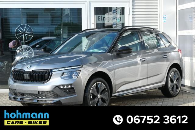 Skoda Kamiq - Monte Carlo 1.0 TSI DSG AHK Matrix Panodach Kamera Garantie 5J App-Navi