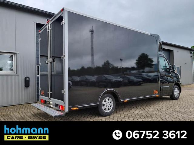 Renault Master Kastenwagen - Kofferaufbau 2.3 dCi 165PS 3,5t 3-Sitzer Klima Navi Rückf.Kamera Hecktüren 270° Innenraumverkleidung Laderaum 4100x2120