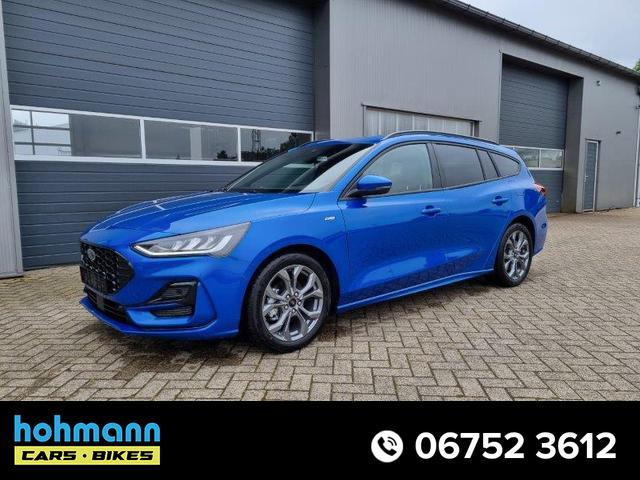 Ford Focus Turnier - 1.0 125PS ST-Line Winterpaket Rückf.Kamera Klimaautomatik Sitzheizung Lenkradheizung Frontscheibe beheizb. Ford-Navi SYNC 4 DAB+ Bluetooth Apple Carplay Android Auto PDC v+h Keyless