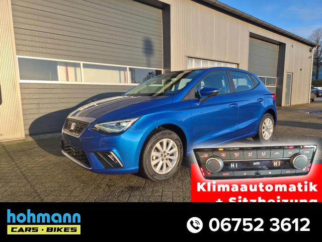 Seat Ibiza - 1.0 TSI 95PS Style Edition Voll-LED Virtual Cockpit Sitzheizung Klimaautomatik Touchscreen DAB+ wireless Apple CarPlay + Android Auto PDC Rückf.Kamera 15-LM