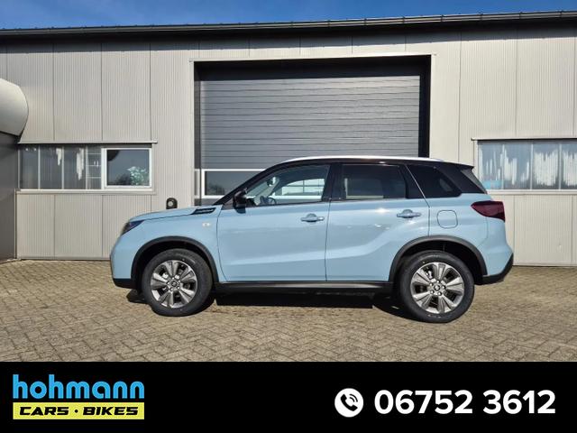 Suzuki Vitara - 1.4 Boosterjet 129PS Hybrid Comfort Navi Klimaautomatik Sitzheizung ACC PDC Rückf.Kamera Suzuki-Radio Apple CarPlay Android Auto Touchscreen 2xKeyless 17-LM