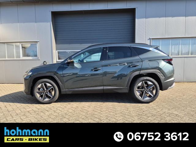 Hyundai TUCSON - Trend 1.6 T-GDI 160PS FACELIFT MY2025 elektr. Heckklappe Teil-Leder Sitzheizung v+h Lenkradheizung Klimaautomatik Navi Touchscreen DAB+ wireless Apple CarPlay + Android Auto PDC Rückf.-Kamera Matrix-LED-Scheinw.