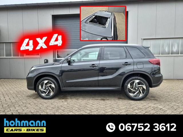 Suzuki Vitara - Comfort+ 129PS HYBRID 4x4 ALLGRIP 1.4 Boosterjet Allrad elektr. PanoDach Teilleder mit Alcantara Navi Klimaautomatik Sitzheizung ACC PDC v+h Rückf.Kamera Suzuki-Radio Apple CarPlay Android Auto Touchscreen 2xKeyless 17-LM