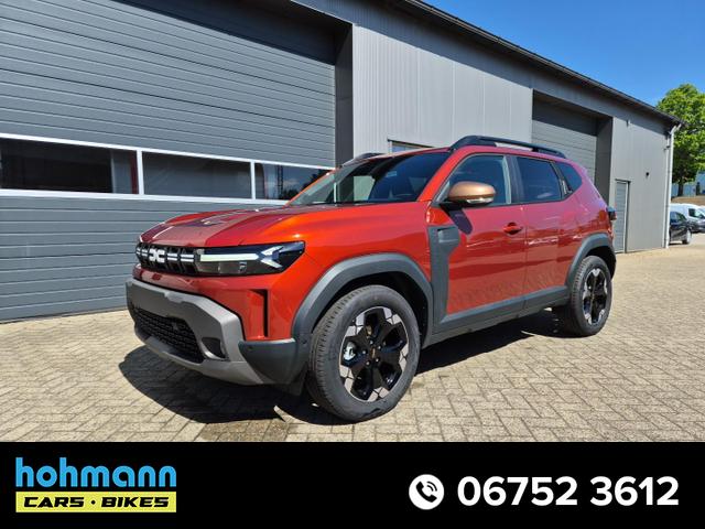 Dacia Duster - Extreme Hybrid 140PS Automatik 1.6 SCE Lenkradheizung Sitzheizung 4x Kamera elektr.Parkbremse Teil-Leder Klimaautomatik Frontscheibe beh. Bluetooth Apple Carplay Android Auto PDC v+h 2xKeyless 18-LM