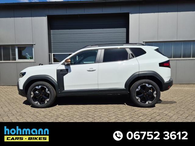 Dacia Duster - Extreme Hybrid 140PS Automatik 1.6 SCE 4x Kamera elektr.Parkbremse Teil-Leder Klimaautomatik Bluetooth Apple Carplay Android Auto PDC v+h 2xKeyless 18"LM