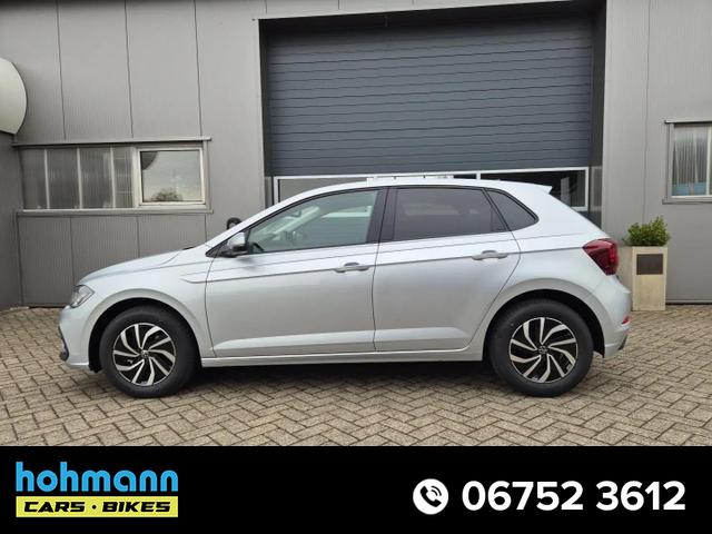 Volkswagen Polo - Life 1.0 TSI 95PS Rückf.Kamera Sitzheizung Digital Cockpit Klima PDC abgd.Scheiben Bluetooth Apple Car Play Android Auto 15-LM
